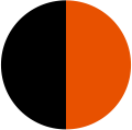 Black / Orange
